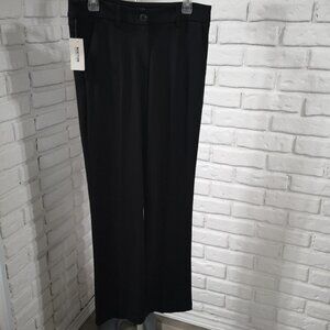 NWT Reaction Kenneth Cole Ladies Size 8 Black Dress Pants